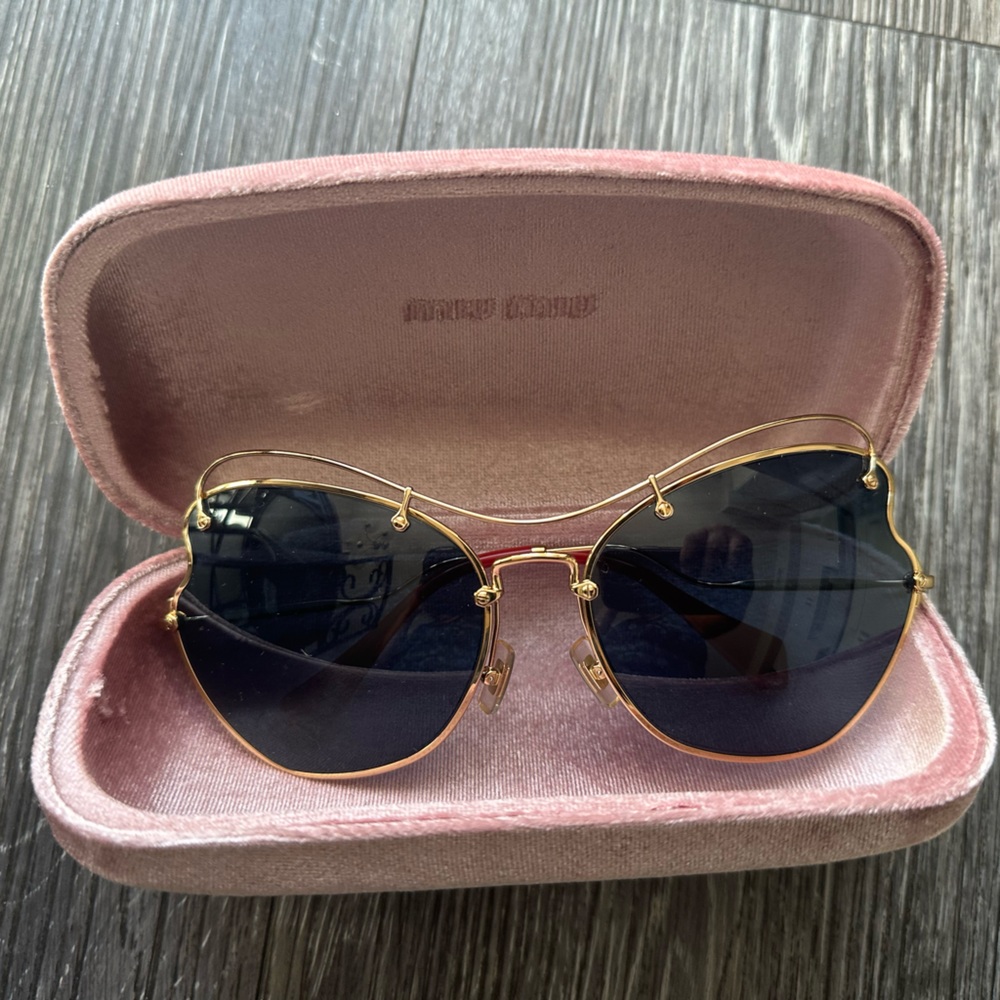 Authentic Miu Miu Butterfly Sunglasses